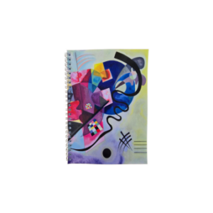 WIRO BOUND NOTEBOOK - YELLOW-RED-BLUE NOTEBOOK