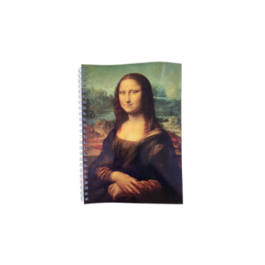 WIRO BOUND NOTEBOOK - MONA LISA – LEONARDO DA VINCI