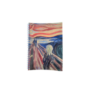 WIRO BOUND NOTEBOOK - THE SCREAM – EDVARD MUNCH