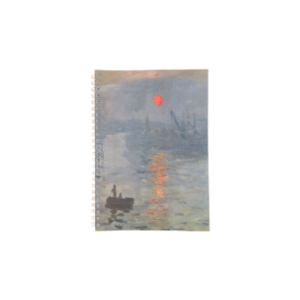 WIRO BOUND NOTEBOOK - IMPRESSION SUNRISE – CLAUDE MONET