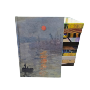 CASE BOUND NOTEBOOK - IMPRESSION SUNRISE