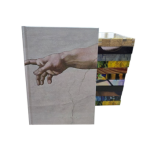 CASE BOUND NOTEBOOK - THE CREATION OF ADAM