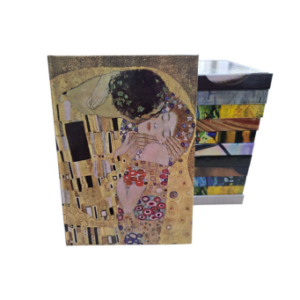 CASE BOUND NOTEBOOK - THE KISS